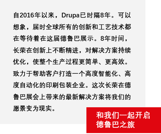 8年蓄势创新能量，pp电子模拟器Drupa展机揭秘